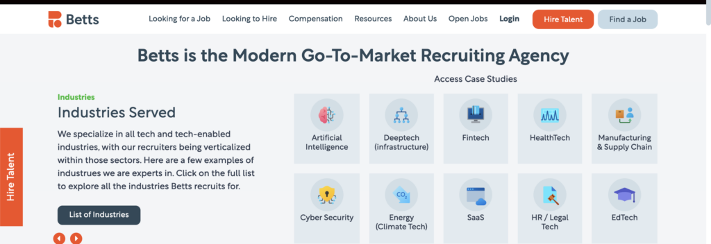 saas sales recruitment agencies