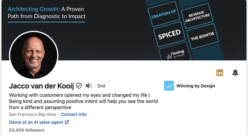 Jacco van der Kooij - best saas influencers